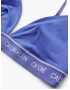 Calvin Klein  000QF56501E-CCC Γυναικείο Unlined Triangle  με φαρδύ λάστιχο BLUE IRIS